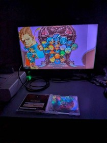 Vampire Savior Darkstalkers Single software Sega Saturn 108g Operation