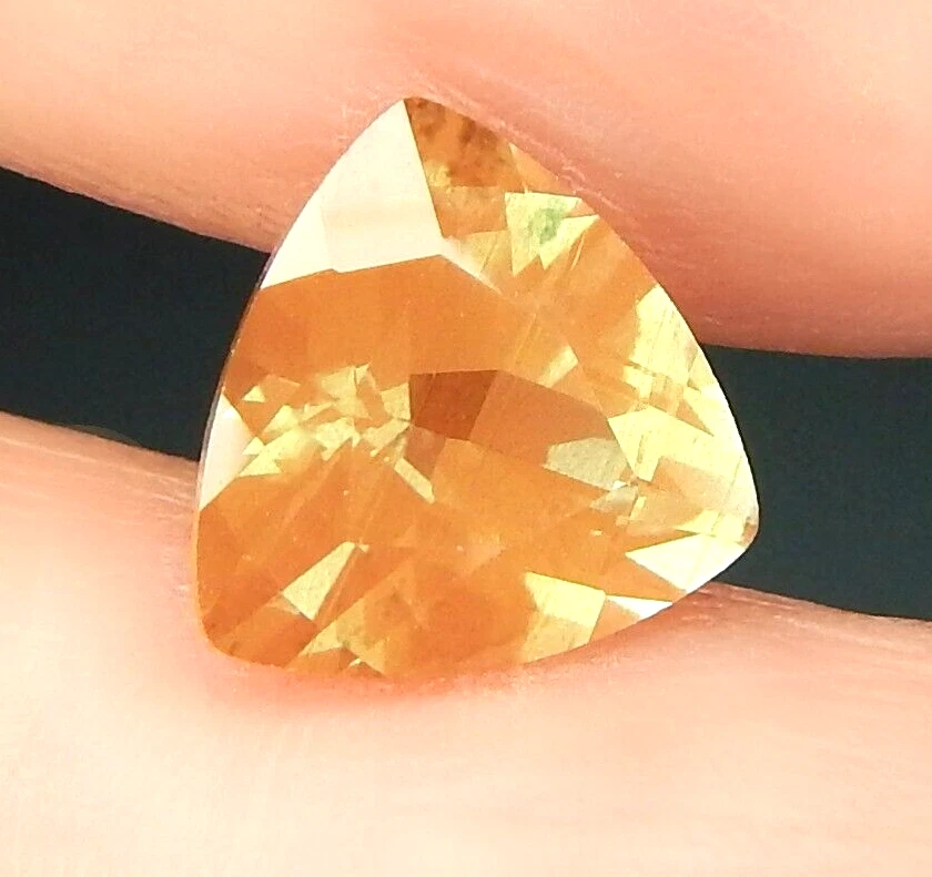 BEST 2.4ct Red Green Oregon Sunstone Copper Schiller Natural Mined Unheated USA - Image 2 of 4