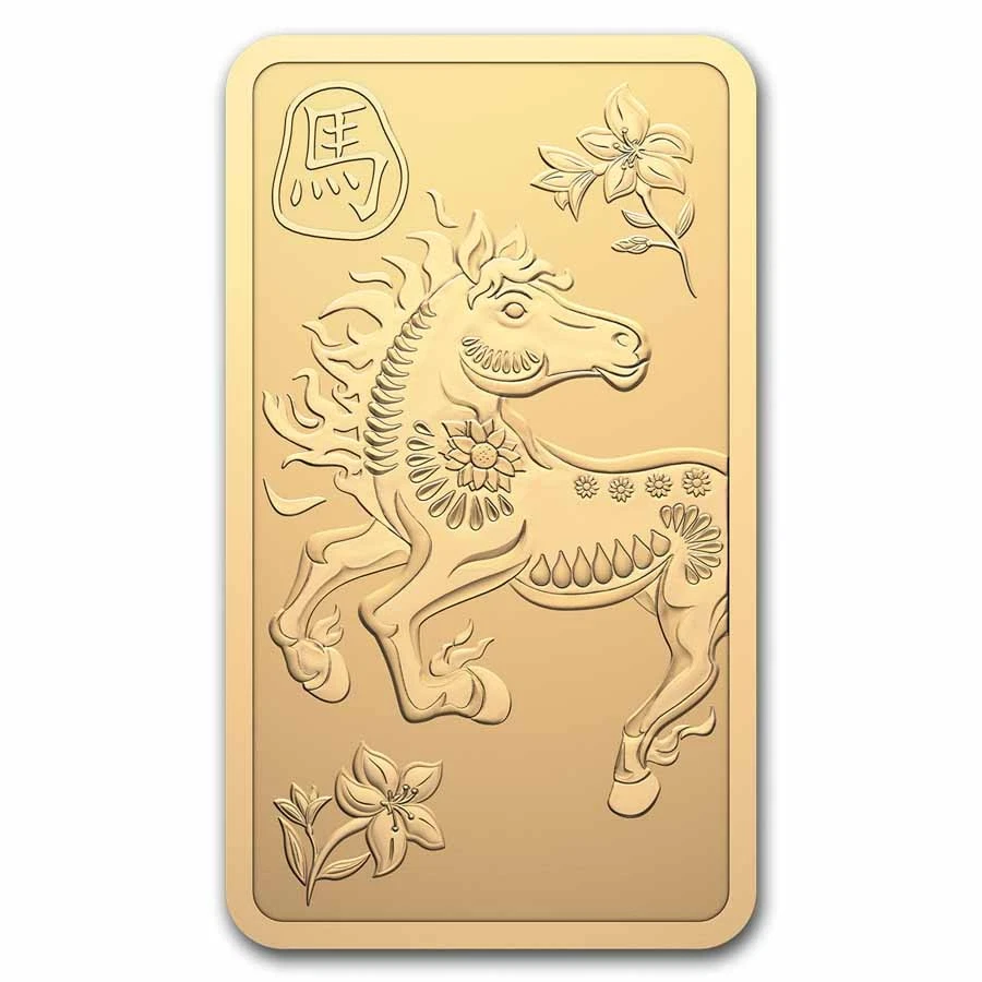 2026 Kanada 10g Goldbarren - Mondjahr des Pferdes (Premium) - Bild 4 von 4