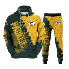 Green Bay Football Team Packerss 3D Hoodie, Unisex Adults S-5XL