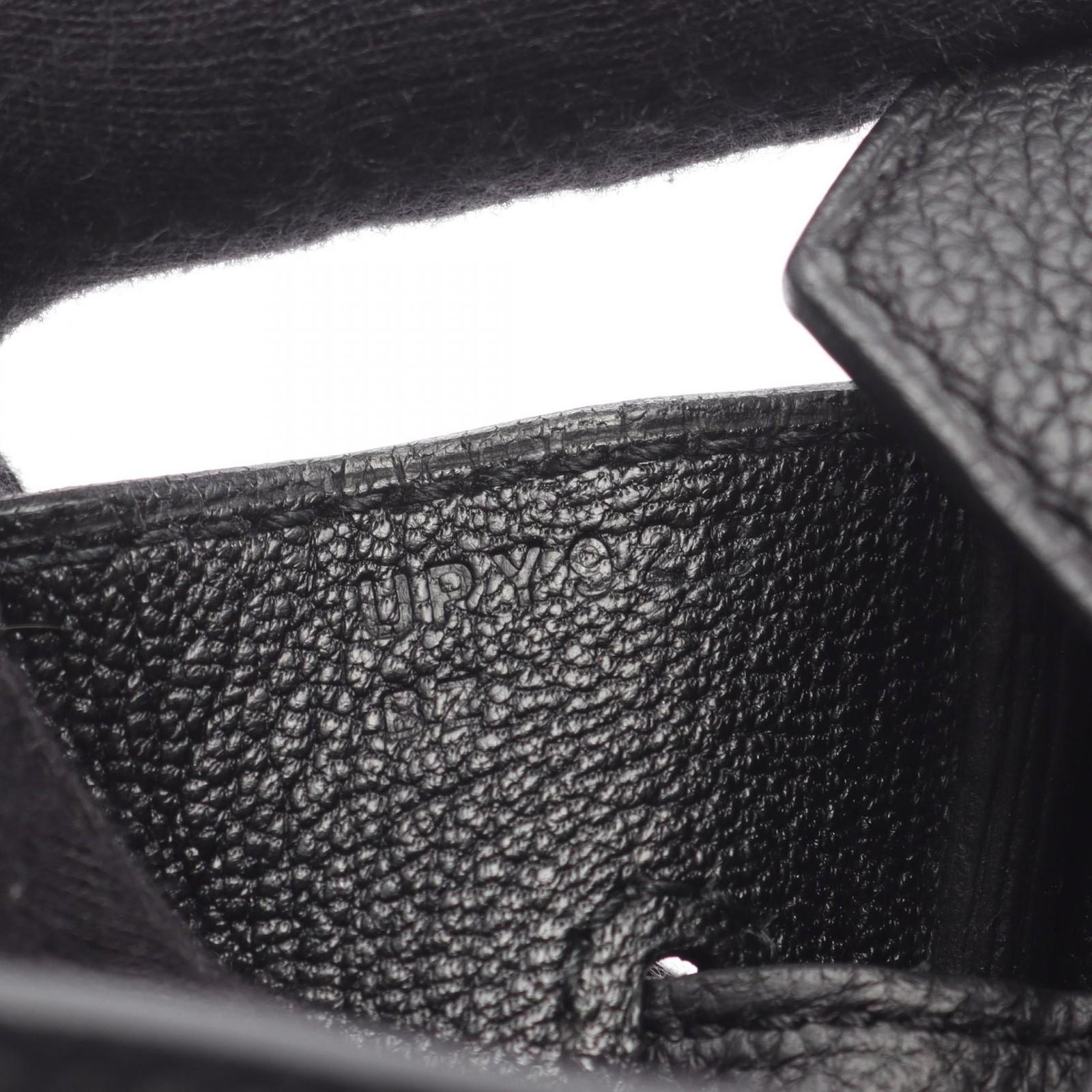 HERMES Birkin 30 Handbag U Togo leather Black Used Women GHW thumbnail 5