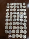 59 1964 Kennedy Half Dollars 90% Silver Lot