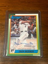 2025 Topps Series 2 1990 Topps Baseball Autographs 90B2-ZD Zach Dezenzo RC