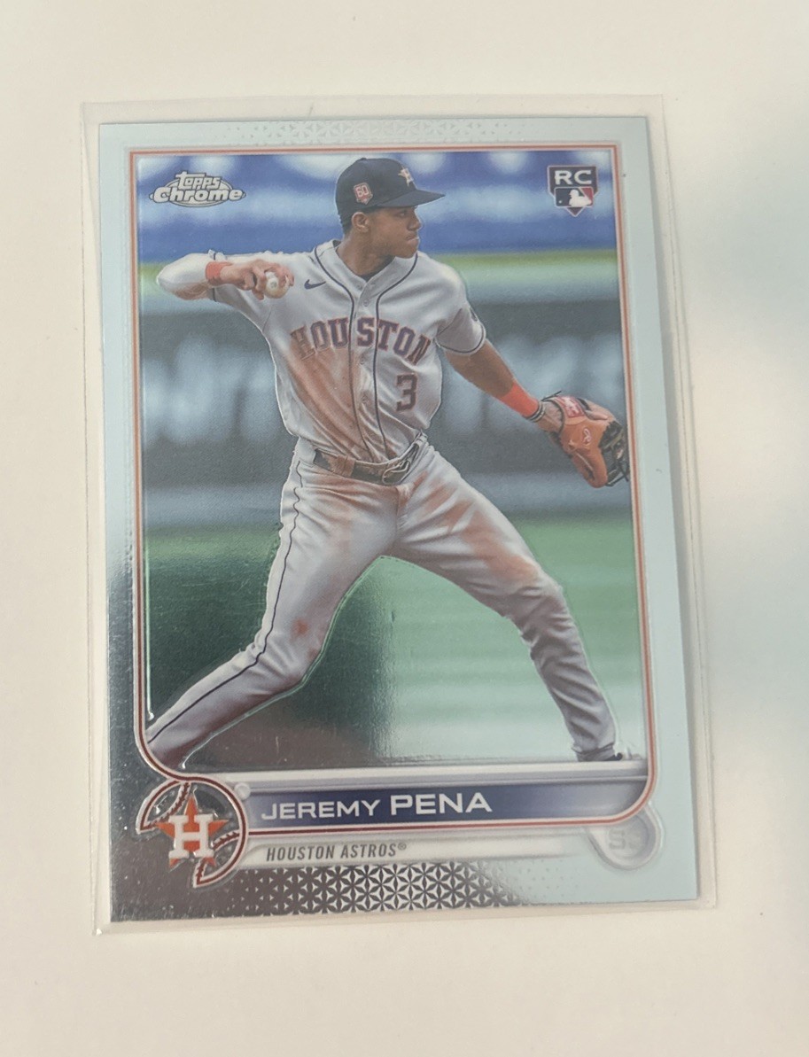 2022 Topps Chrome Update Series - Jeremy Pena #USC136 (RC)
