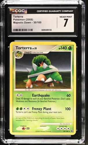 Torterra graded CGC 7 for sale on eBay