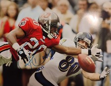 Tampa Bay Buccaneers Ronde Barber Signed Autographed 11X14 Glossy Photo