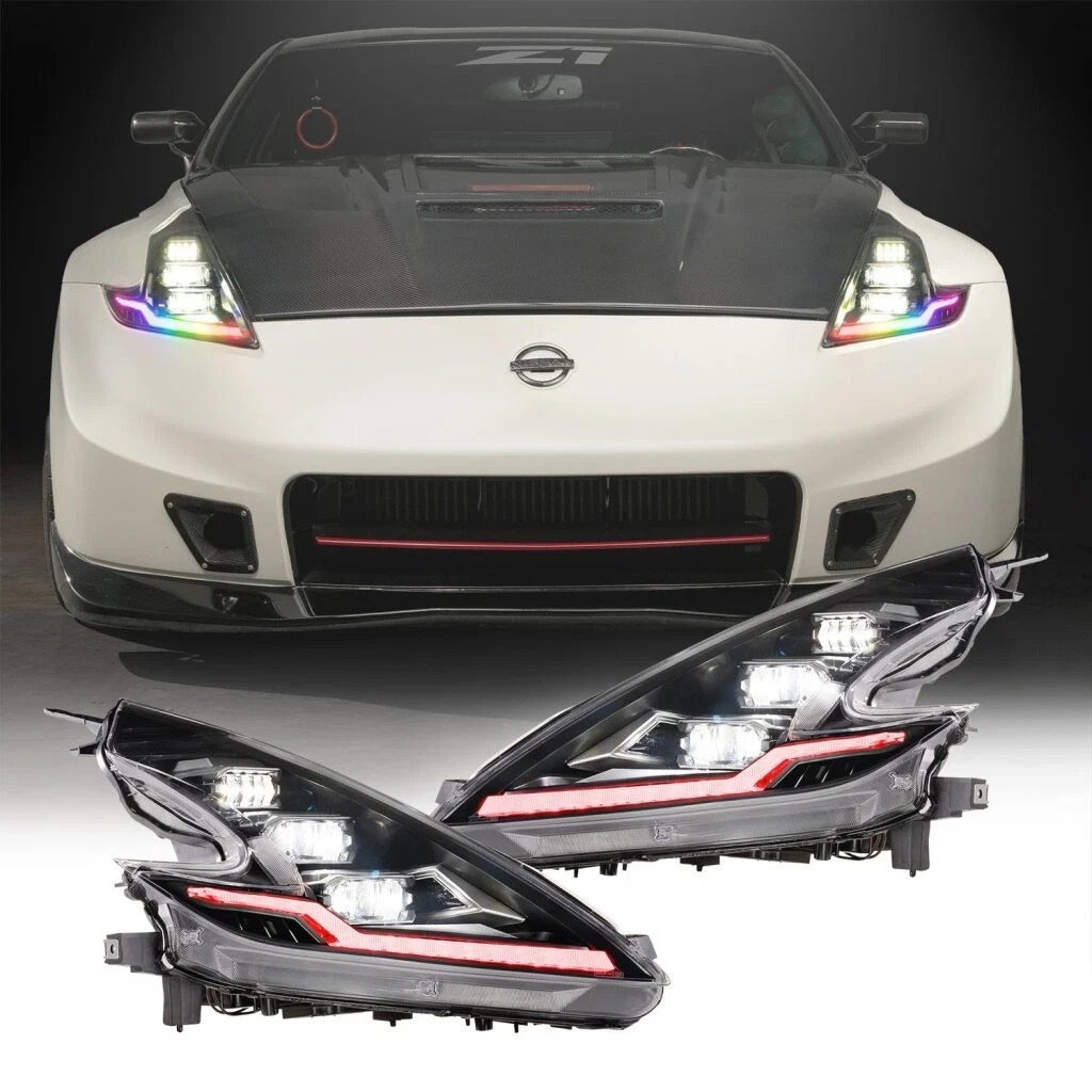Morimoto LF2-474R XRGB Evo Multicolor LED Headlights For 2009-2021