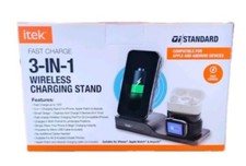 itek Fast Charge 3-In-1 Qi Wireless Charging ...