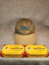 Subaru Outback Angler Luhr Jensen & Sons Wood Fishing Lure w/ Outback Angler Cap