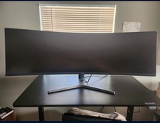Samsung 49" Odyssey CRG9 DQHD 120Hz QLED Curved Gaming Monitor