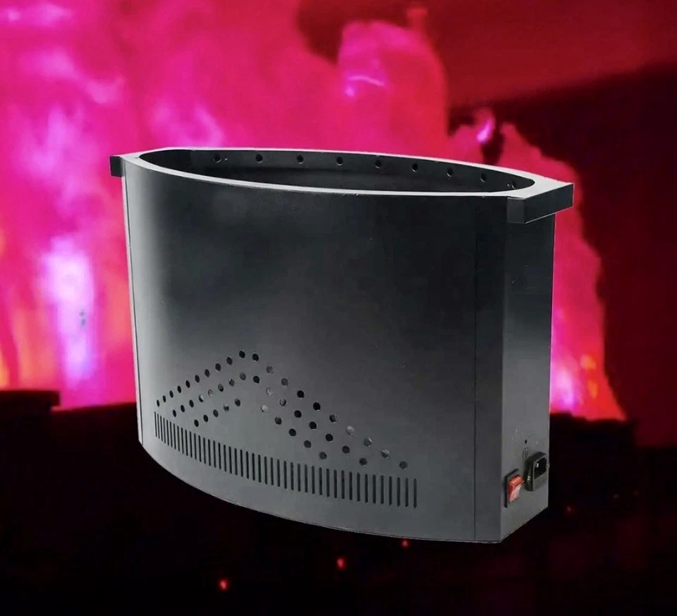 Pair Flame Fire LED light machine effect lights for stage or party - Image 3 of 3