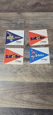 Vintage 1970s Disney Wonder Bread Stickers - Set of 4 S.M. Mew/Noted Dame/Dook