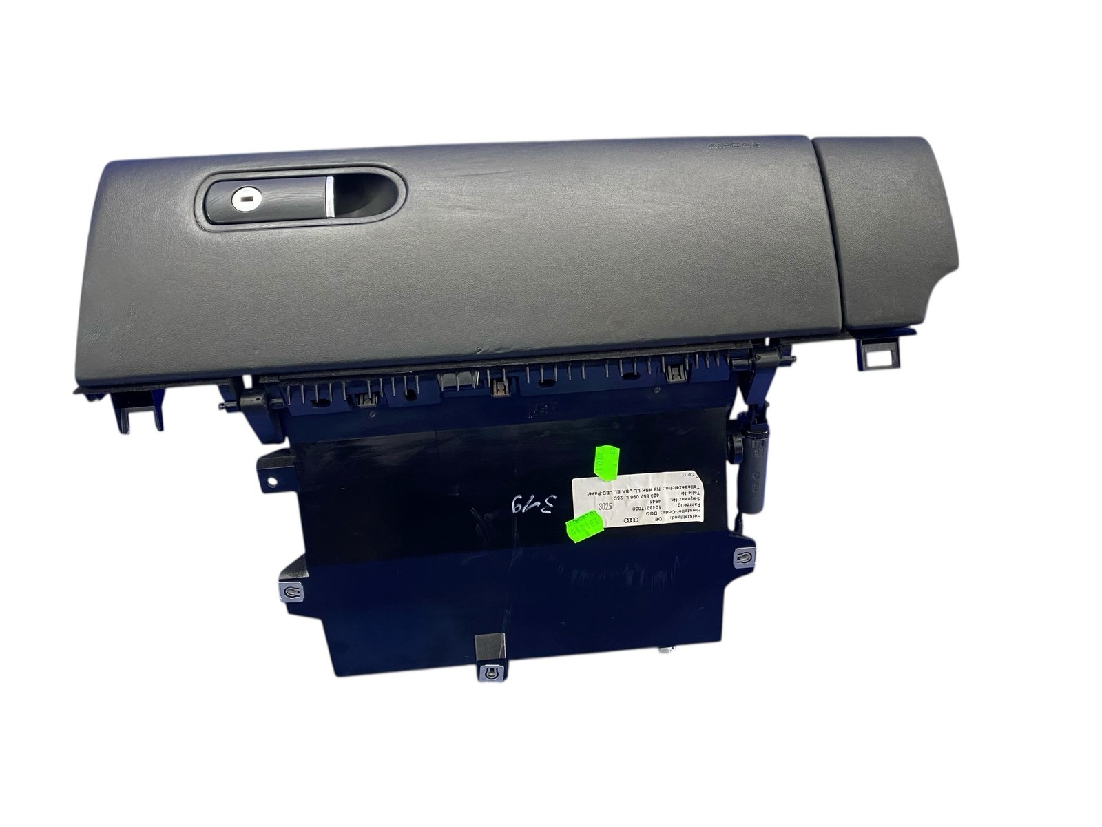 2008-2015 AUDI R8 FRONT RIGHT LOWER DASH GLOVEBOX STORAGE GLOVE BOX ASSEMBLY