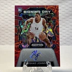 2024 Panini Prizm Draft Picks Signing Day Keshad Johnson /88 #SD-KES Red Scope