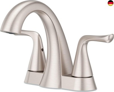 Pfister LF048MALGS Willa Wasserhahn mit 2 Griffen, 10,2 cm, Zentralfassung in