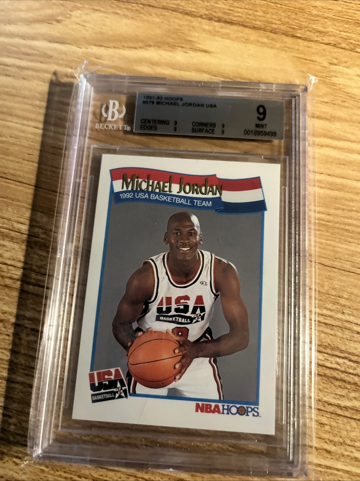 1991-92 NBA Hoops - Michael Jordan #579