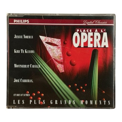 Philips Digital Classics CD - Opernplatz - Norman Carreras Te Kanawa »
