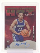 KEEGAN MURRAY 2022-23 NBA HOOPS ROOKIE HOT SIGNATURES RC AUTO Q0933