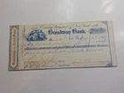 Civil War Check 1863 Mayor New York City Signed Substitute And Relief Fund VTG