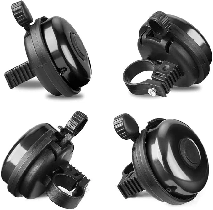 Campana de bicicleta clásica Accmor, campana de bicicleta de aluminio, sonido fuerte y nítido y claro bicicleta Foto 3 de 4