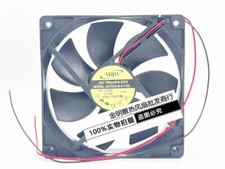 ADDA AD1224LB-A71GL DC24V 0.14A 12CM 2-wire Cabinet Mute Inverter Cooling Fan