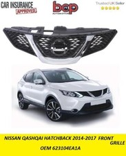 FOR NISSAN QASHQAI 2013-2017 FRONT MAIN GRILLE RADIATOR NO BADGE 623104EA1A
