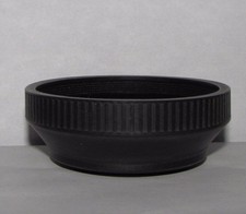 Used 49mm Collapsible Rubber Lens Hood Shade for 50mm f1.8 f2 lenses normal