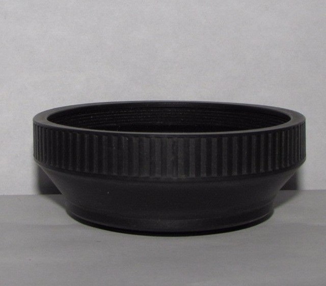 Used 49mm Collapsible Rubber Lens Hood Shade for 50mm f1.8 f2 lenses