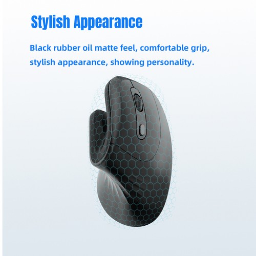 Vertical Wired Ergonomic Design Mice 7200DPI Adjustable Optical Z3T5 - Picture 11 of 11