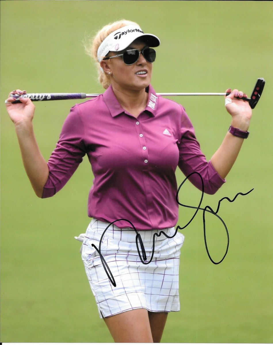 ナタリー・ガルビス直筆サイン入り超大型写真…Natalie Gulbis… ナタリー・ガルビス直筆サイン入り超大型写真…Natalie Gulbis