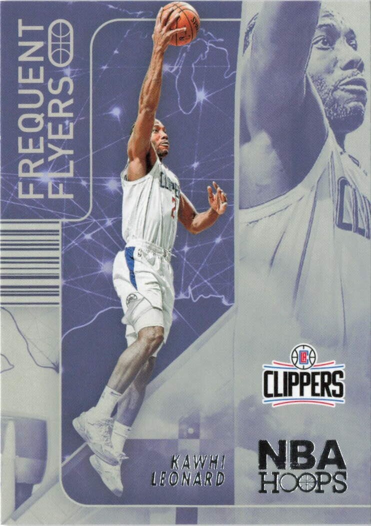 2022-23 NBA Hoops Kawhi Leonard FREQUENT FLYERS insert Los