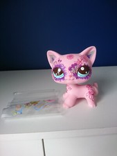 LTTLEST PET SHOP LPS JUMBO DECO SHORT HAIR CAT-RARE SIZE CO31-9 HASBRO