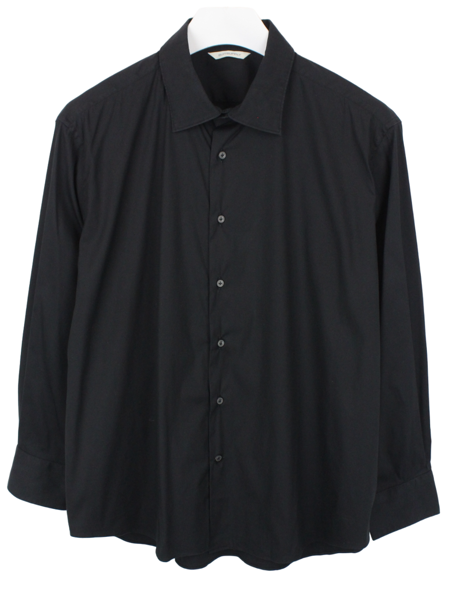 いの SUITSUPPLY Slim Fit Formal Shirt Men's 3XL Spread Neck Button Up
