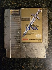 Zelda II: the Adventure of Link (Gold Cartridge) Nintendo NES 