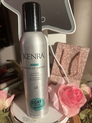 Kenra Nitro Memory Creme #18 Firm Hold 8 oz Dent And Sprayer