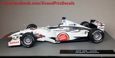 Formula 1 car collection LUCKY STRIKE BAR Honda 002 2000