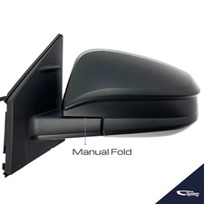 Getfarway Right Passenger Side Door Rearview Mirror Cover White 87945-42160-A0