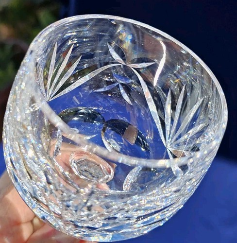 WATERFORD Crystal ASHLING Wine Hock Stem Glass made in Ireland 7 1/2" High - Picture 13 of 23
