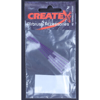 Createx, 5 Airbrush-Reinigungsbürsten lila 5mm 300 665