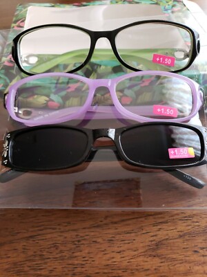 Caribbean Joe Set of Readers and Sunglasses Set