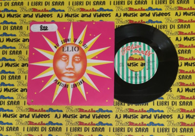 LP 45 7''ELIO Nei sogni ci sei tu Pensiero lontano 1987 italy ITALIAN RECORDS 737