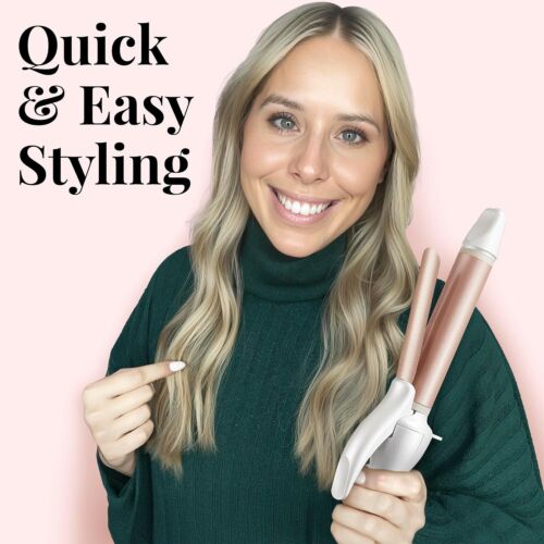 Lily England Hair Curling Wand 25mm, Ceramic Curling Tongs - Picture 7 of 7