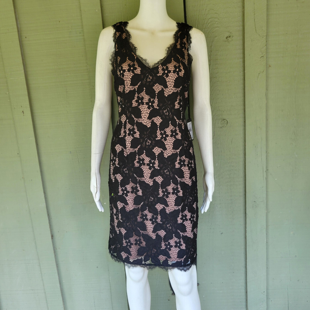 NWT ADRIANNA PAPELL Black Lace Sheath Dress 12 | eBay NWT ADRIANNA PAPELL Black Lace Sheath Dress 12 | eBay
