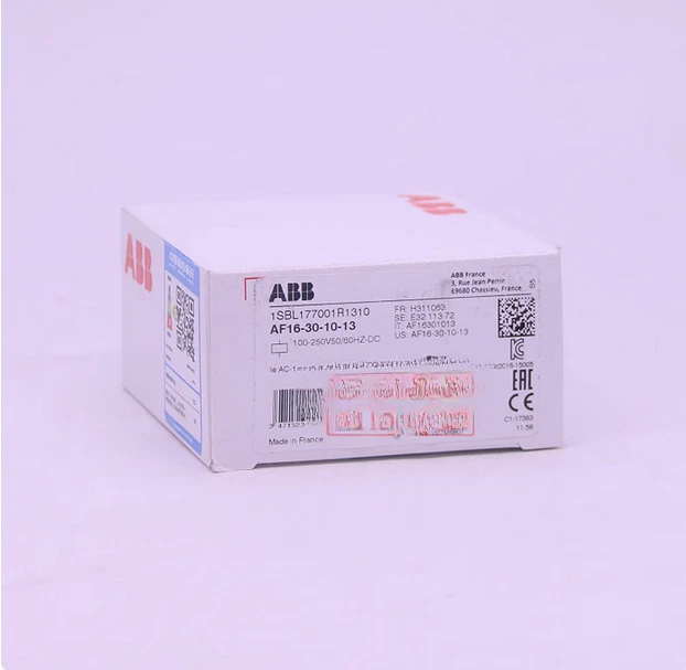 1PC ABB AF16-30-10-13 3p 16a 100-250v Contactor NEW IN BOX - Image 3 of 4