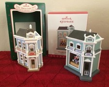 1988  2017 Hallmark Keepsake Ornament Set  "Hall Bro's Card Shop" - NIB