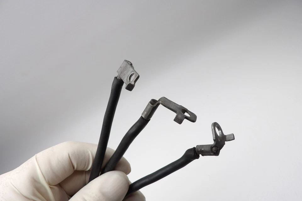 Juego de tres cables eléctricos de tierra y batería Honda CB750 Nighthawk Foto 2 de 4