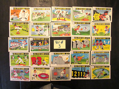 1981 Fleer Laughlin All Star Game (1933-1980) Complete Set of 47 Cards (Set #3)