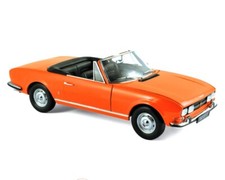 Peugeot 504 Cabriolet 1970 Orange, 1:18 NOREV