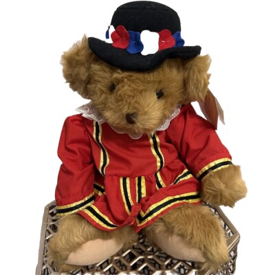 Hamleys Teddy Bear Brown Red London Beefeater Yeoman Warder Outfit 11in