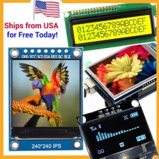 LCD Display Modules for Development Boards - select your model, USA seller 